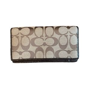 Coach Checkbook Holder